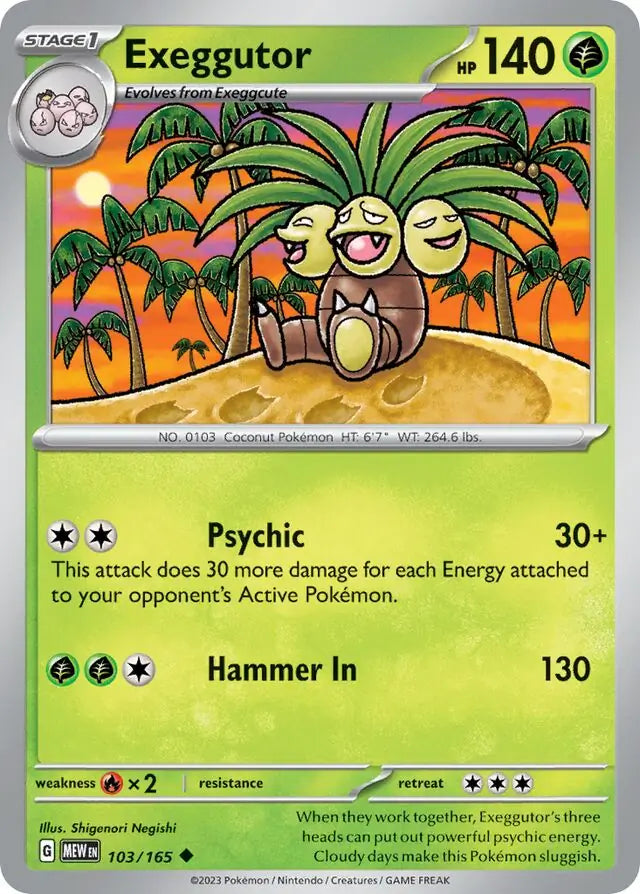 Exeggutor (103/165) - 151