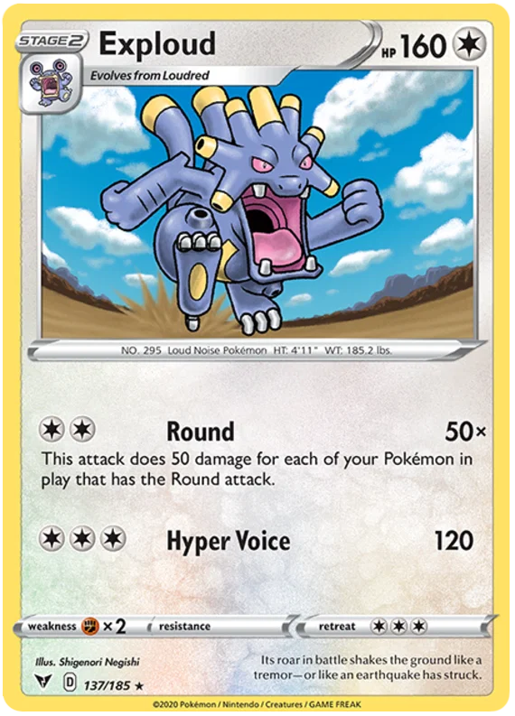 Exploud (137/185) - Vivid Voltage