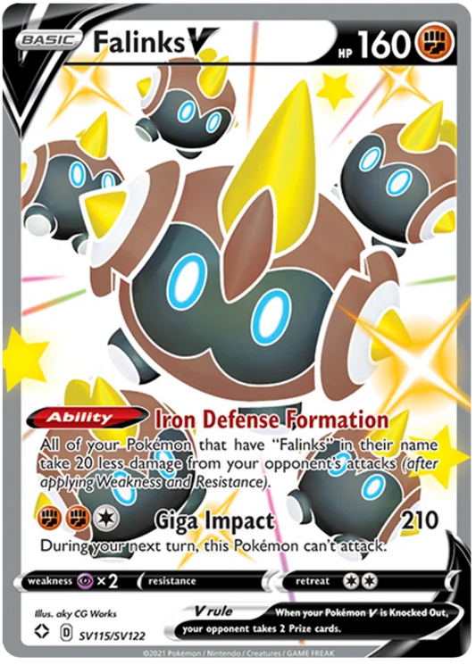 Falinks V (SV115/SV122) - Shining Fates