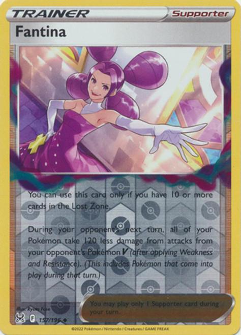 Fantina Reverse Holo (157/196) - Lost Origin
