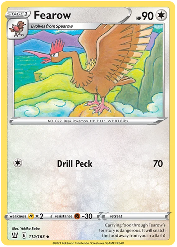Fearow (112/163) - Battle Styles
