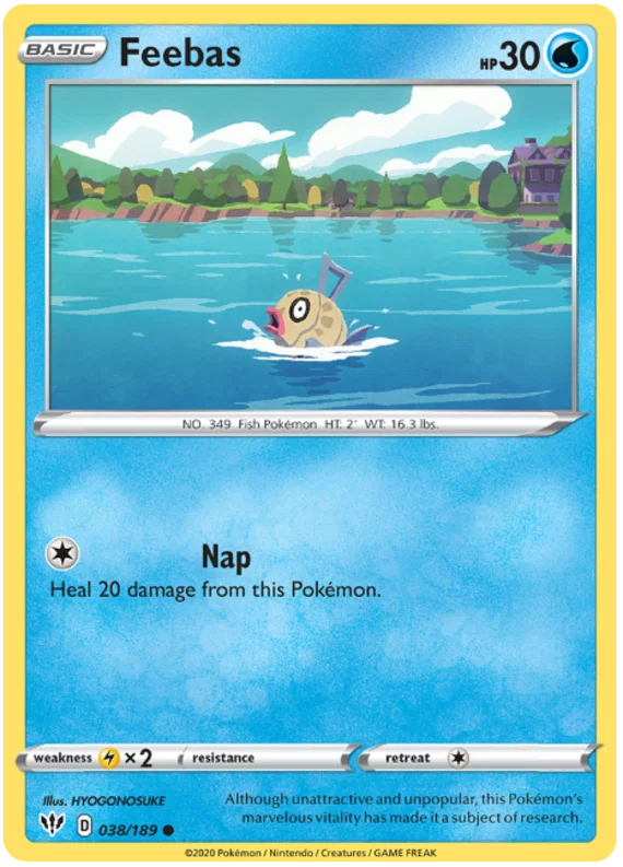 Feebas (038/189) - Darkness Ablaze