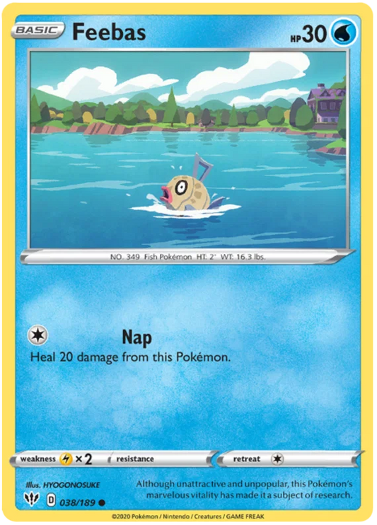 Feebas (038/189) - Darkness Ablaze