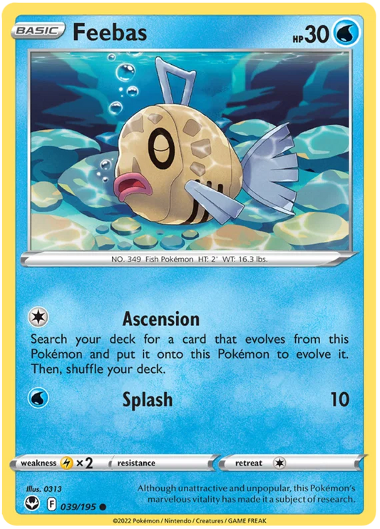 Feebas (039/195) - Silver Tempest