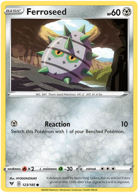 Ferroseed (123/185) - Vivid Voltage