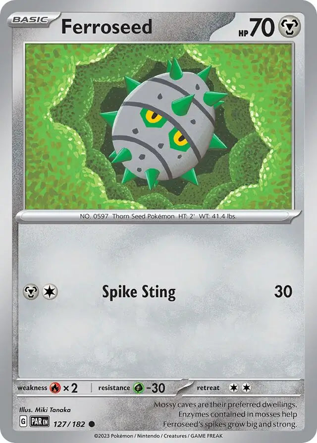 Ferroseed (127/182) - Paradox Rift