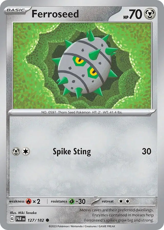 Ferroseed (127/182) - Paradox Rift