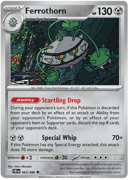 Ferrothorn (063/086) - Chaos Rising