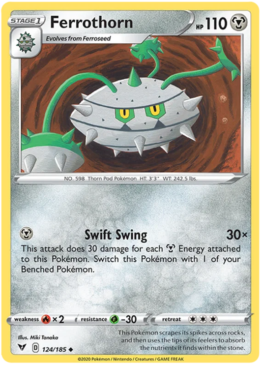Ferrothorn (124/185) - Vivid Voltage