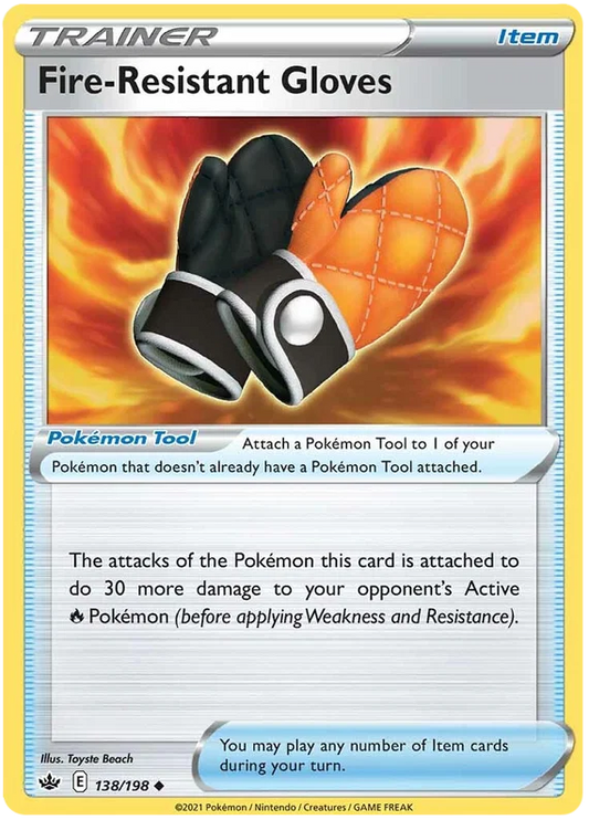 Fire-Resistant Gloves (138/198) - Chilling Reign