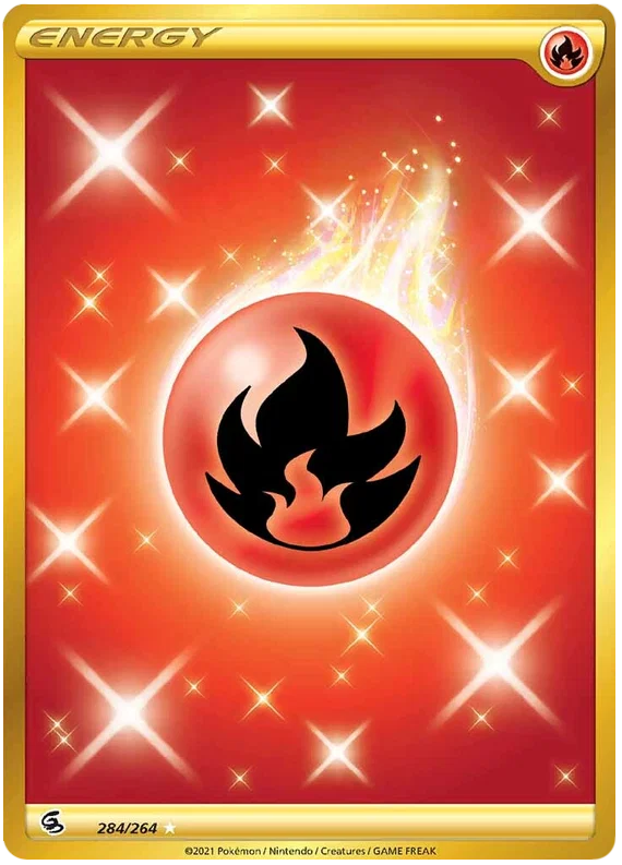 Fire Energy (284/264) Secret Rare - Fusion Strike