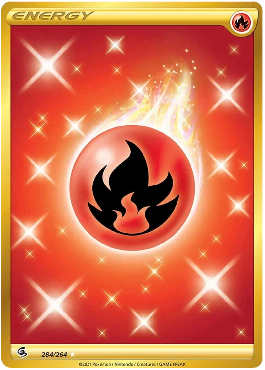 Fire Energy (284/264) Secret Rare - Fusion Strike