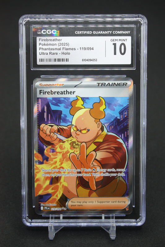 Firebreather (119/094) - Phantasmal Flames - CGC 10