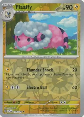 Flaaffy Reverse Holo (067/198) - Scarlet & Violet