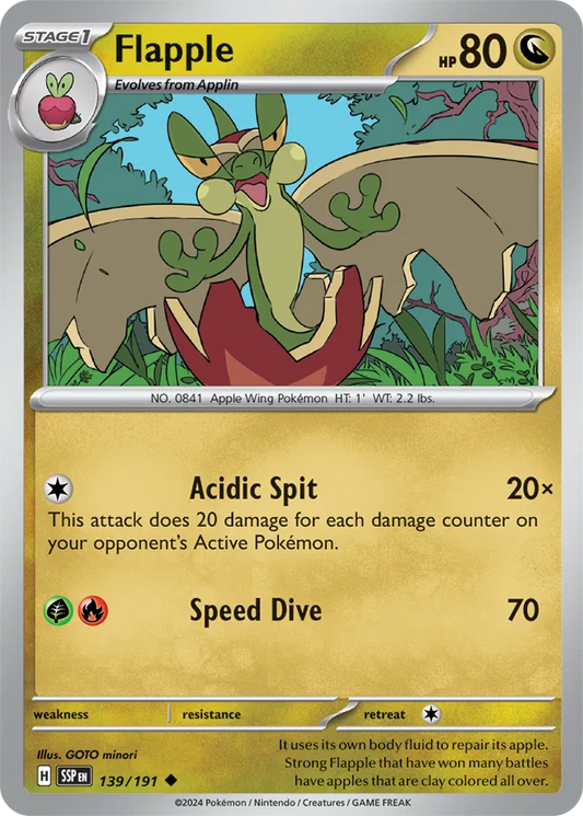 Flapple (139/191) - Surging Sparks