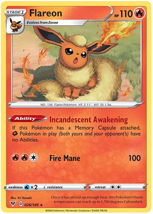 Flareon (026/185) - Vivid Voltage