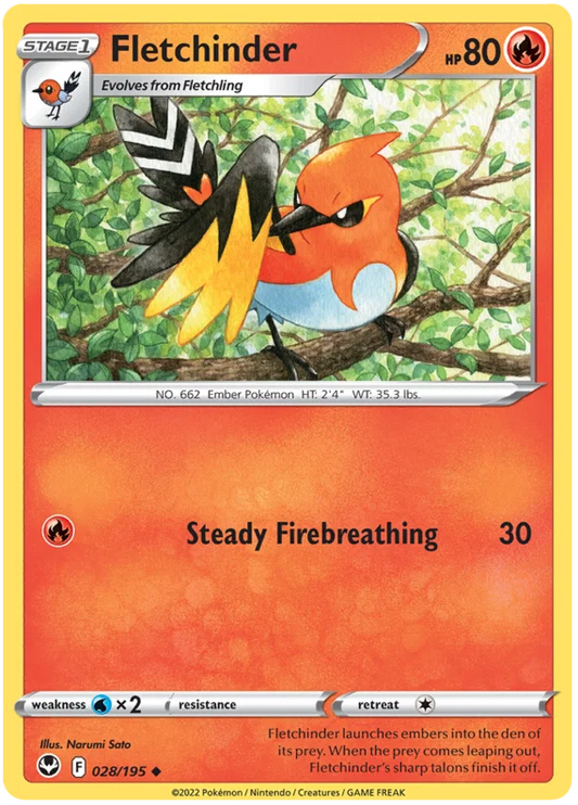 Fletchinder (028/195) - Silver Tempest