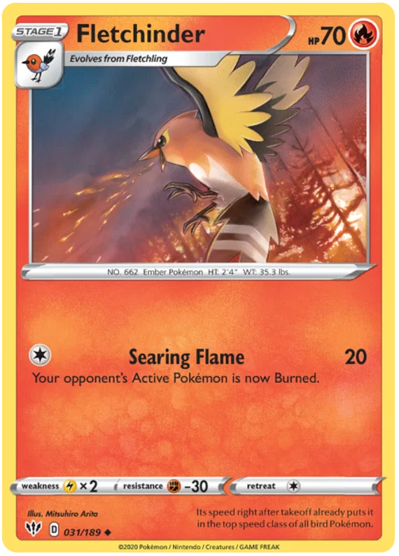 Fletchinder (031/189) - Darkness Ablaze