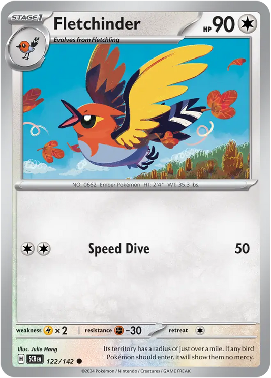 Fletchinder (122/142) - Stellar Crown