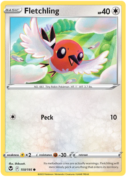 Fletchling (150/195) - Silver Tempest