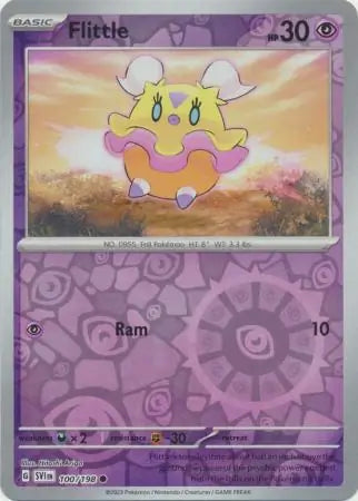 Flittle Reverse Holo (100/198) - Scarlet & Violet