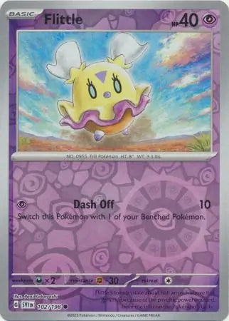 Flittle Reverse Holo (102/198) - Scarlet & Violet