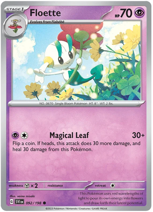 Floette (092/198) - Scarlet & Violet