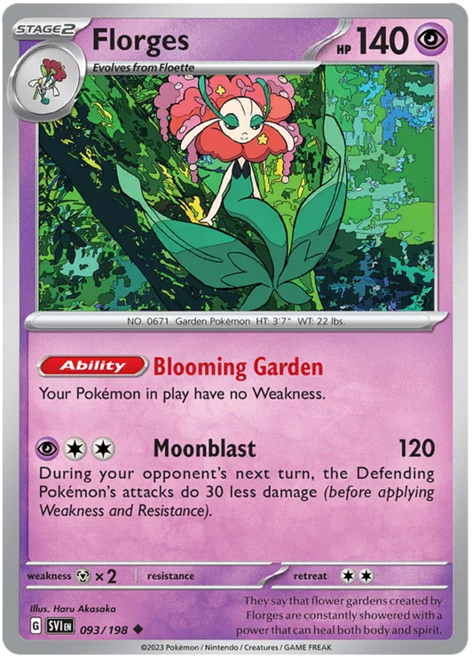 Florges (093/198) - Scarlet & Violet