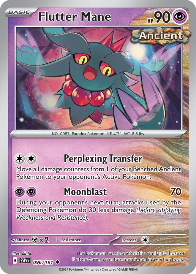 Flutter Mane (096/191) - Surging Sparks