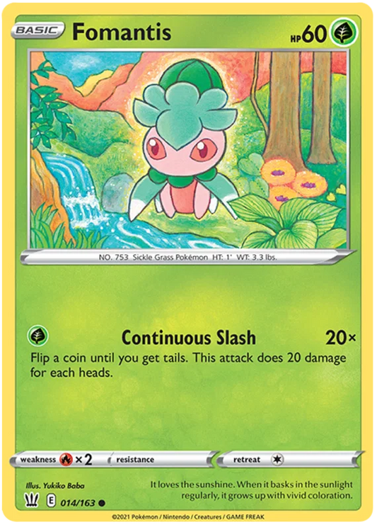 Fomantis (014/163) - Battle Styles
