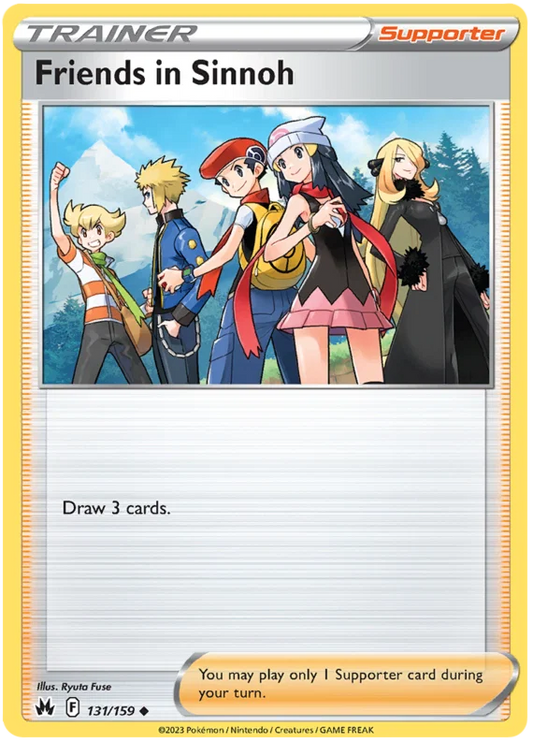 Friends in Sinnoh (131/159) - Crown Zenith