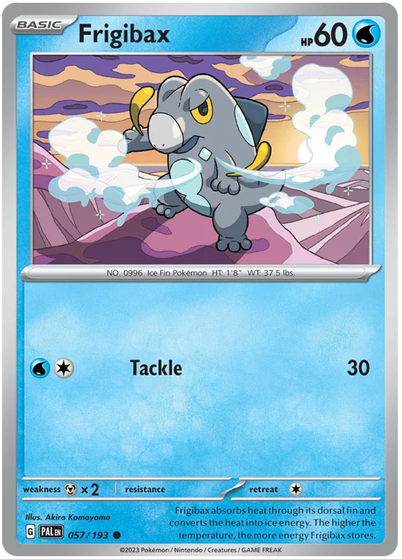 Frigibax (057/193) - Paldea Evolved