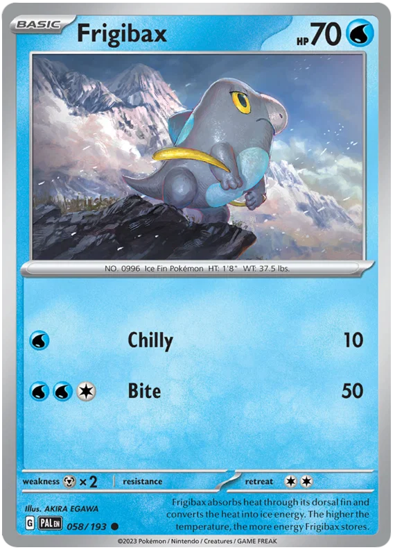 Frigibax (058/193) - Paldea Evolved