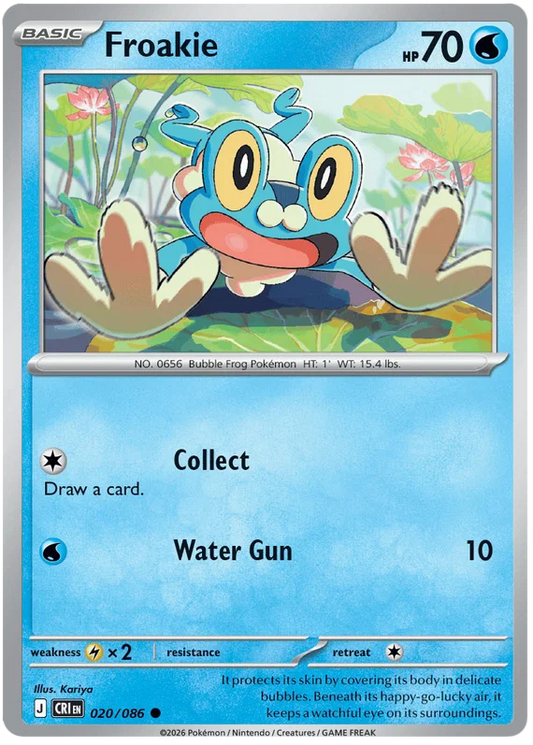 Froakie (020/086) - Chaos Rising