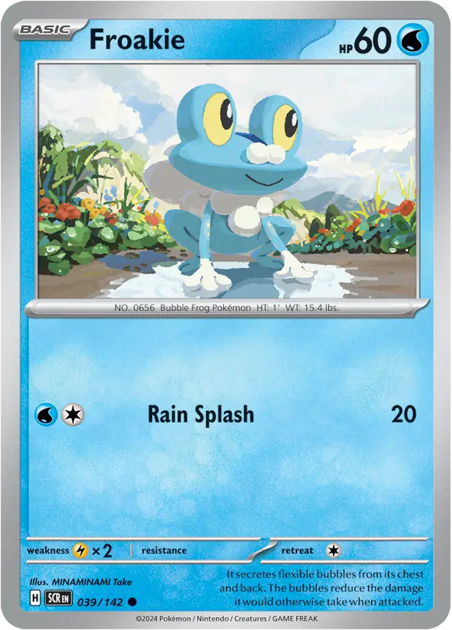 Froakie [Reverse Holo] (039/142) - Stellar Crown
