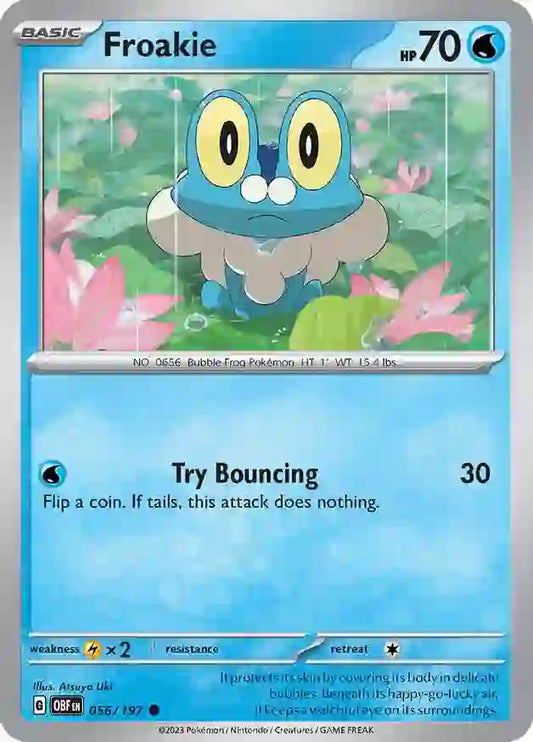 Froakie (056/197) - Obsidian Flames