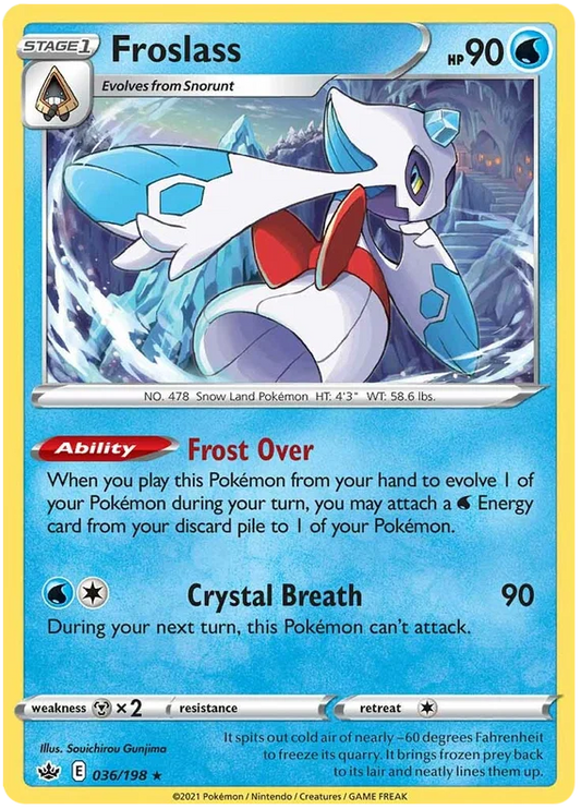 Froslass [Reverse Holo] (036/198) - Chilling Reign