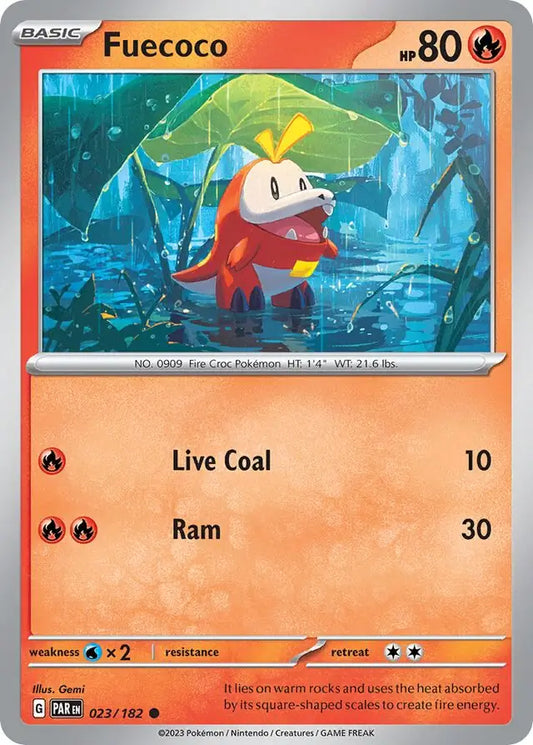 Fuecoco (023/182) - Paradox Rift