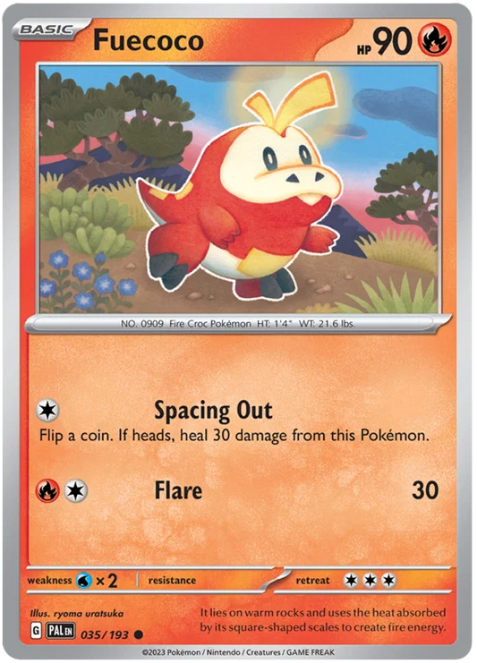 Fuecoco (035/193) - Paldea Evolved