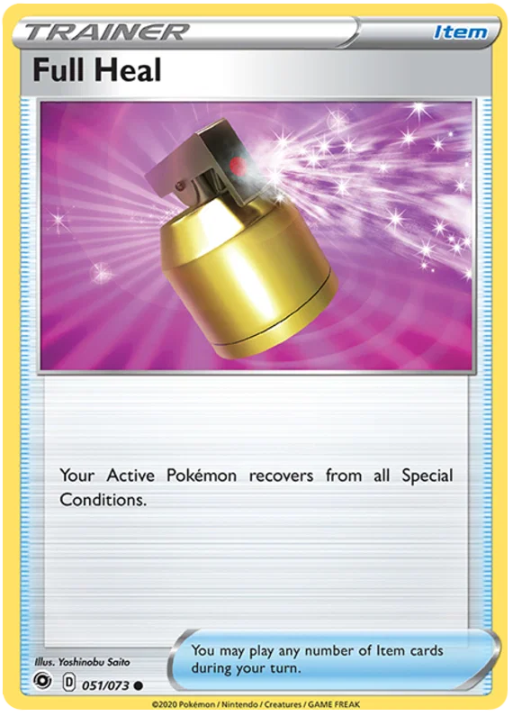 Full Heal [Reverse Holo] (051/073) - Champion's Path