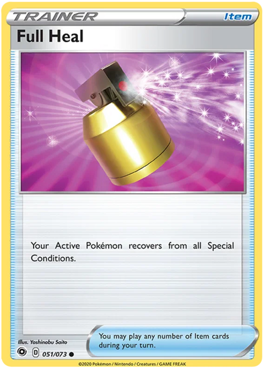 Full Heal [Reverse Holo] (051/073) - Champion's Path