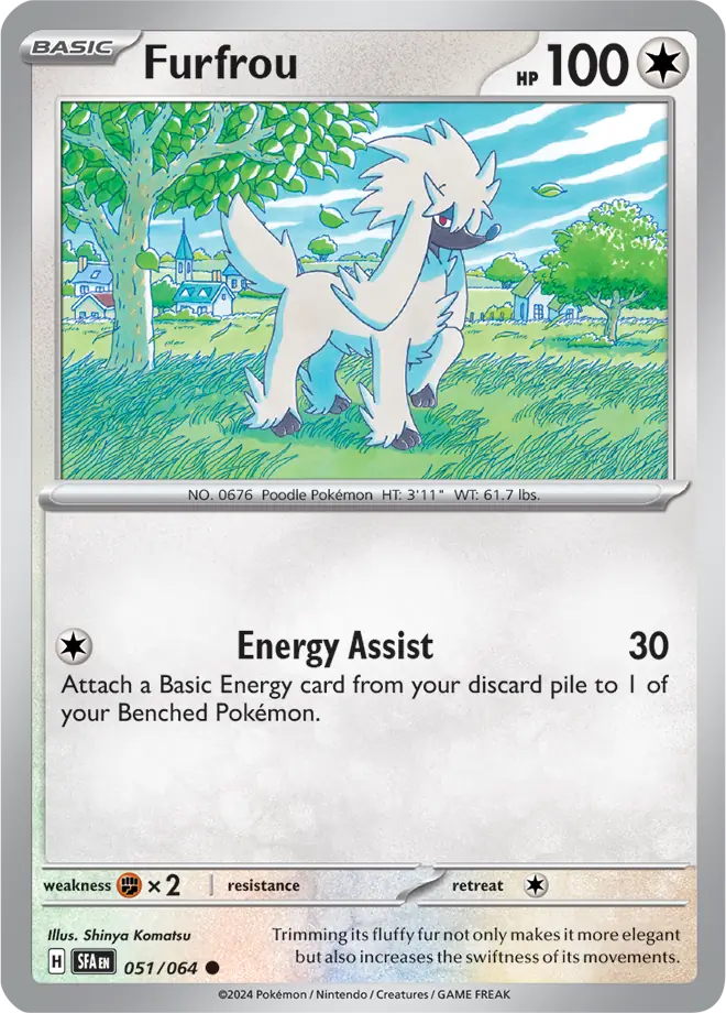 Furfrou (051/064) - Shrouded Fable