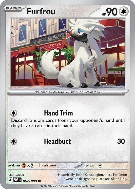Furfrou [Reverse Holo] (067/088) - Perfect Order