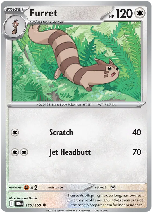 Furret (119/159) - Journey Together