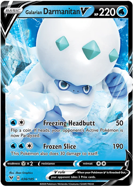 Galarian Darmanitan V (036/185) - Vivid Voltage