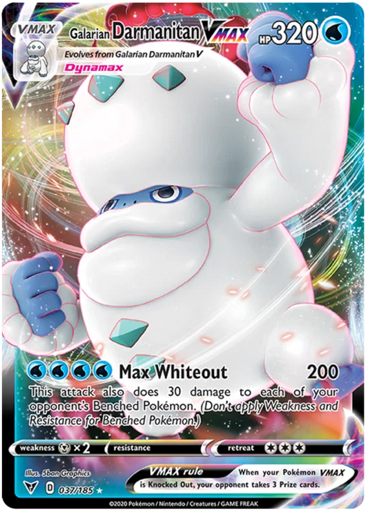 Galarian Darmanitan VMAX (037/185) - Vivid Voltage