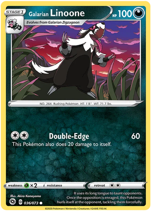 Galarian Linoone (036/073) - Champion's Path