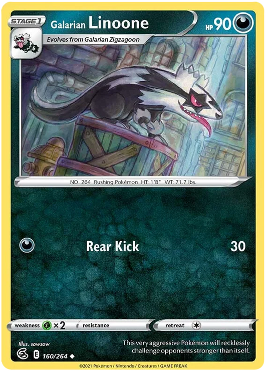 Galarian Linoone (160/264) - Fusion Strike