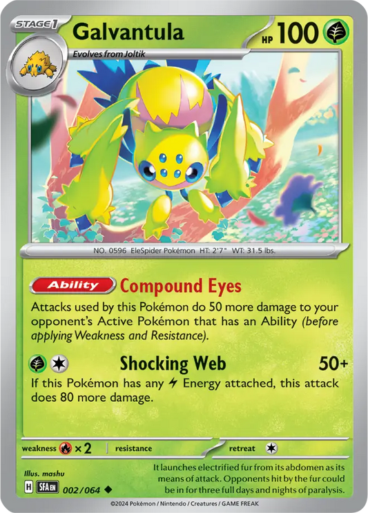 Galvantula (002/064) - Shrouded Fable