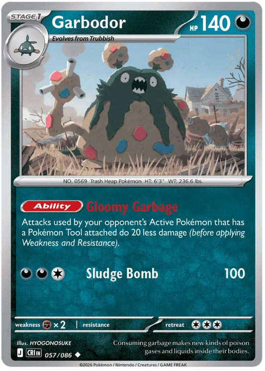 Garbodor (057/086) - Chaos Rising